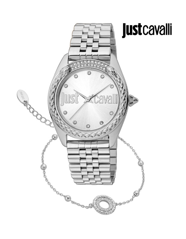 JUST CAVALLI Ladies Watch with Bracelet
